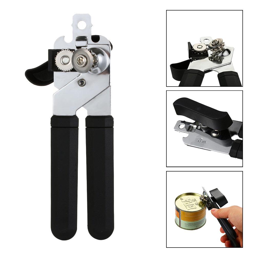 Craft Kitchen Manual Heavy Duty Stainless Steel Easy Grip Tin Opener