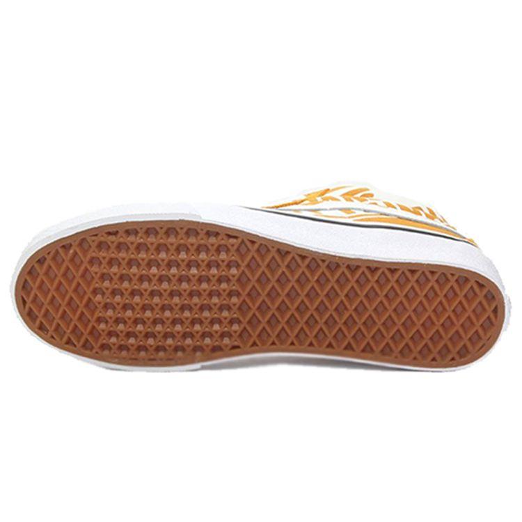 Vans Sk8 Переиздание Сплошной Логотип Полувысокие Кеды для Скейтбординга Унисекс Кеды для Скейтбординга Желтые VN0A391FTY7