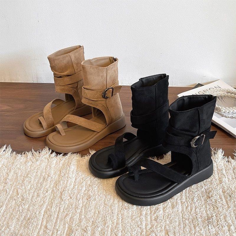 New Chinese style Guochao literary and retro unique oriental style cool boots women's shoes personality viral trends fashion