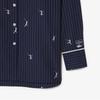 Lacoste Женская вышитая рубашка в мелкую полоску CF0586-56G525