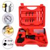 Automotive Brake Vacuum Pump Tester Pressure Gauge Brake Bleeding Brake Oil Suction Tools Moto Car Oil Change Tube Valves Set