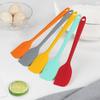 Силиконовая цельная лопатка для крема и намазывания джема