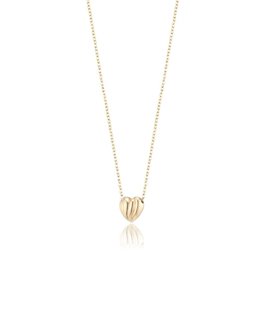 Lloyd Chocolat Heart 14K Gold Necklace Lnn25052G