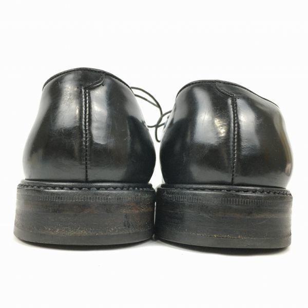 LOTTUSSE Туфли дерби с гладким носком, прошитые рантовым методом Goodyear, черные, размер 7 / 25.5 см, мужские(ИСПОЛЬЗОВАЛ)