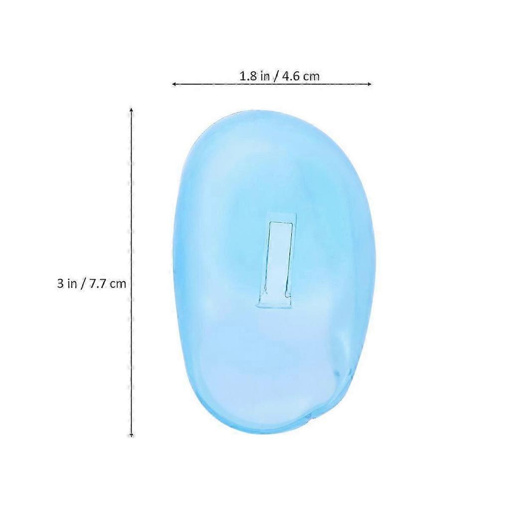 Salon ear shields to prevent water ingress
