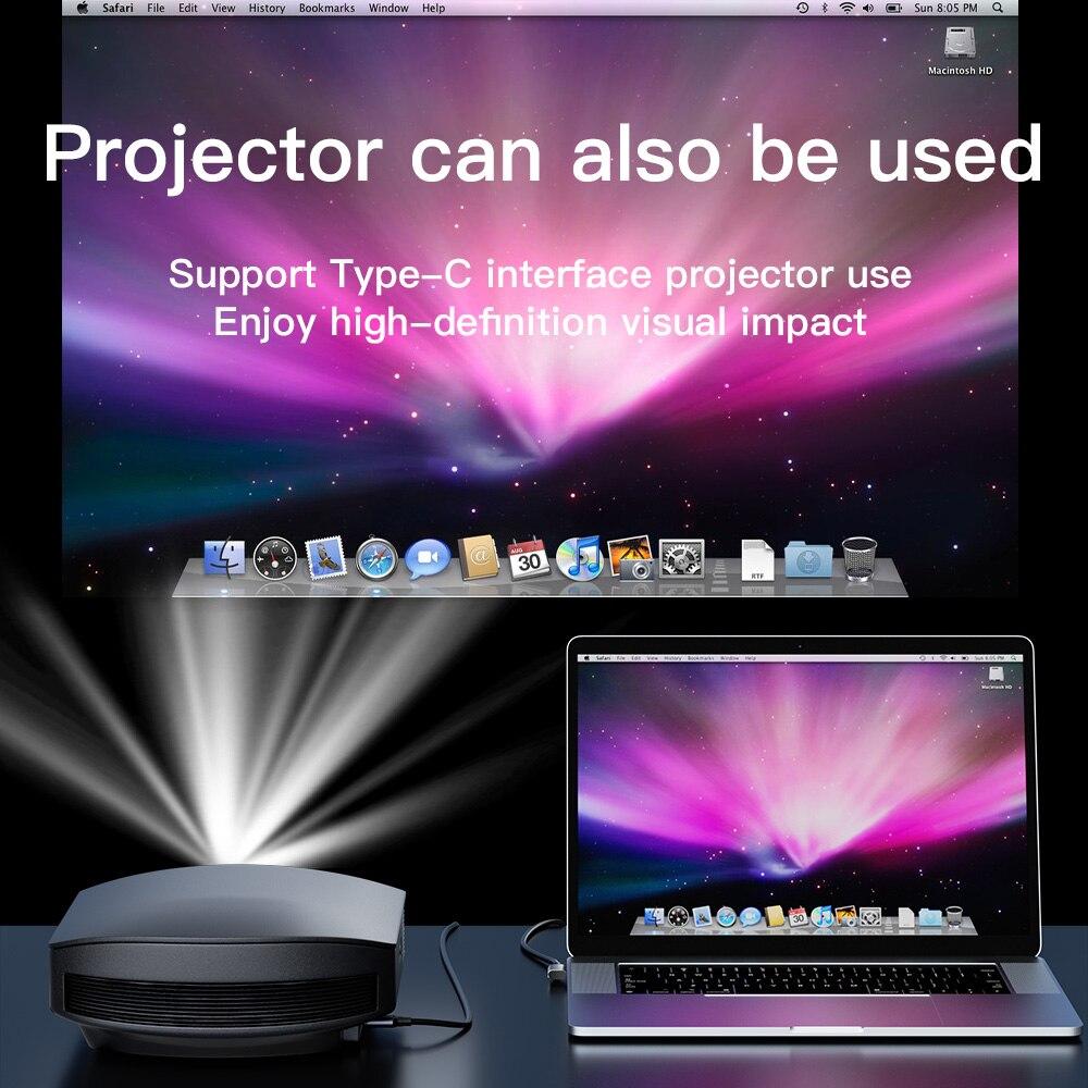 KEYSION Кабель для передачи данных USB4.0, 40 Гбит/с, USB C — Type C, Thunderbolt 3, 8K, 60 Гц, кабель для передачи данных PD, 100 Вт, 5 А, кабель для быстрой зарядки для Macbook Pro