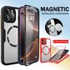 360 Full Protection Transparent Cover For iPhone 16 15 14 Plus 13 12 11 Pro Max For Magsafe Magnetic Case For iPhone 16 Pro Max
