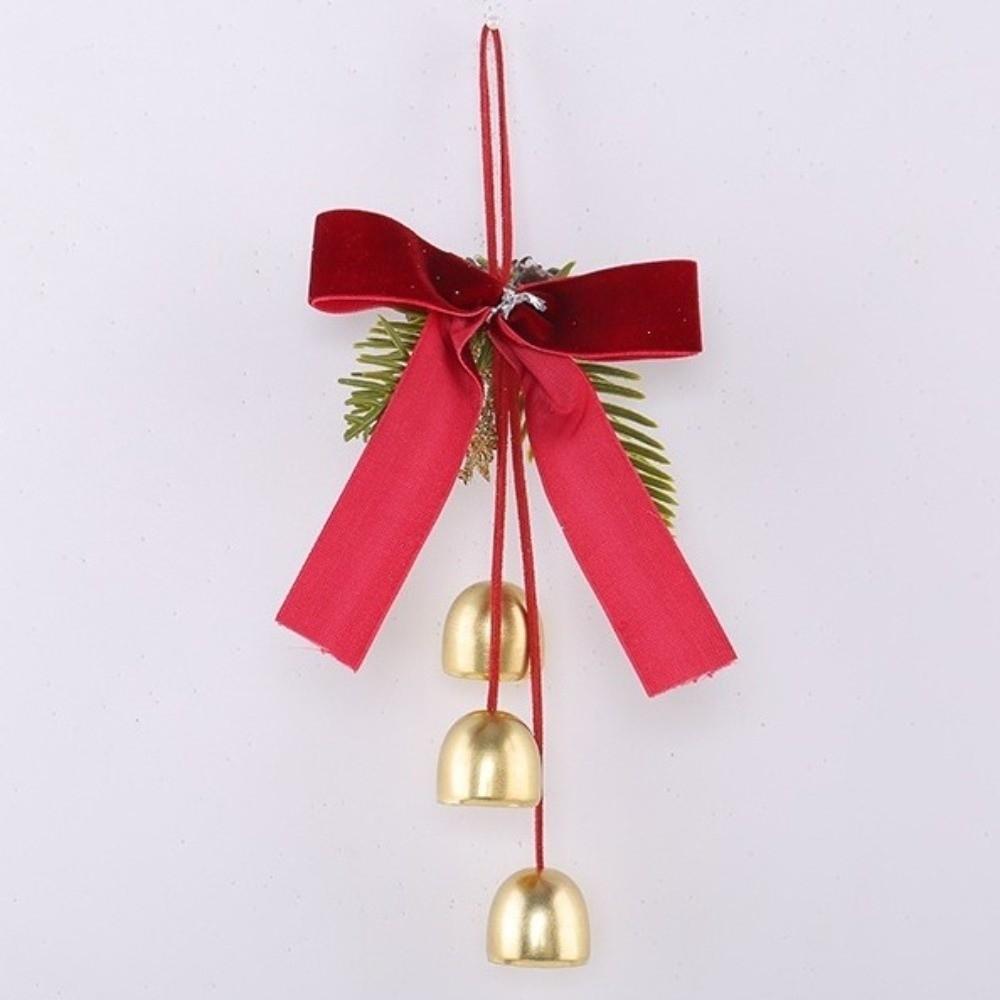 Crisp Sound Xmas Tree Pendant Creative Christmas Decoration Bells  Xmas New Year Decorative