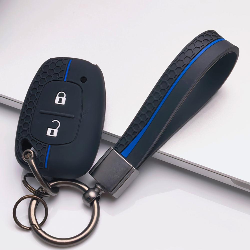 Чехол для брелока для Renault Kadjar Captur Megane Sandero Stepway Duster Logan Dokker с брелоком Поверхность, устойчивая к царапинам, Ударопрочная конструкция