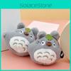 Mini Totoro Plush Toy Soft And Cute Cat Stuffed Animal Keychain Bag Charm**