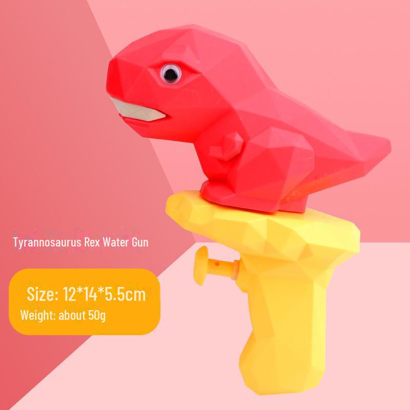 Fifth Generation ABS Dinosaur Water Gun - Stegosaurus & Tyrannosaurus, Long-Range & Drop-Resistant Toy