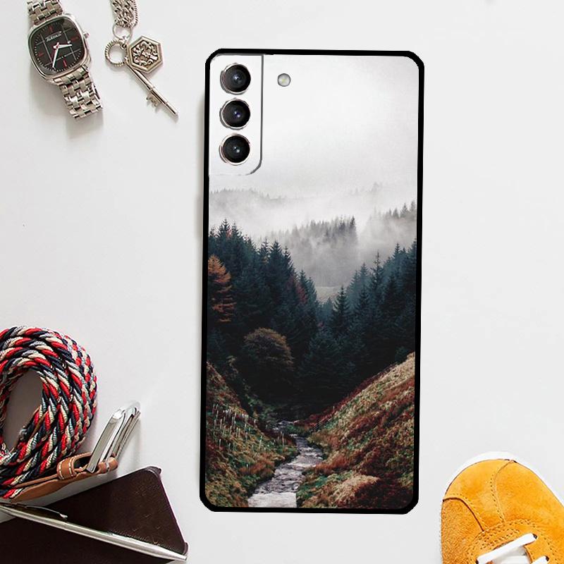 Красивая природа Лес Дерево Чехол для Samsung Galaxy S23 Ultra S8 S9 S10 S22 Plus S20 S21 FE Note 10 20 S24 Ultra Чехол