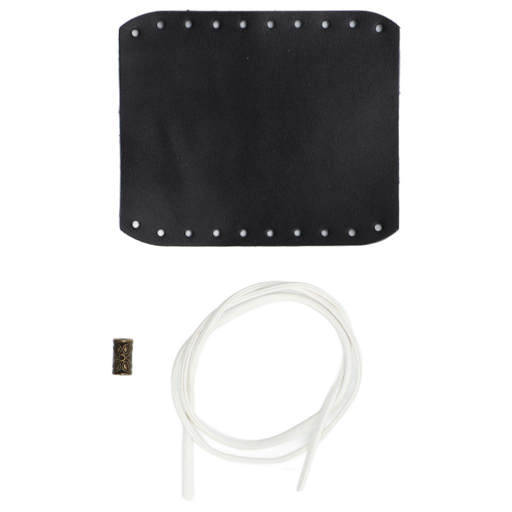 Кожаная рукоятка для блочного лука, нескользящая защита для лука, чехол для лука для стрельбы из лука, черный