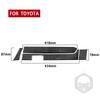 For Toyota Tacoma 2015- Real Carbon Fiber Sticker Co-Pilot Central Control Panel Cover Car ide decorative Accessories