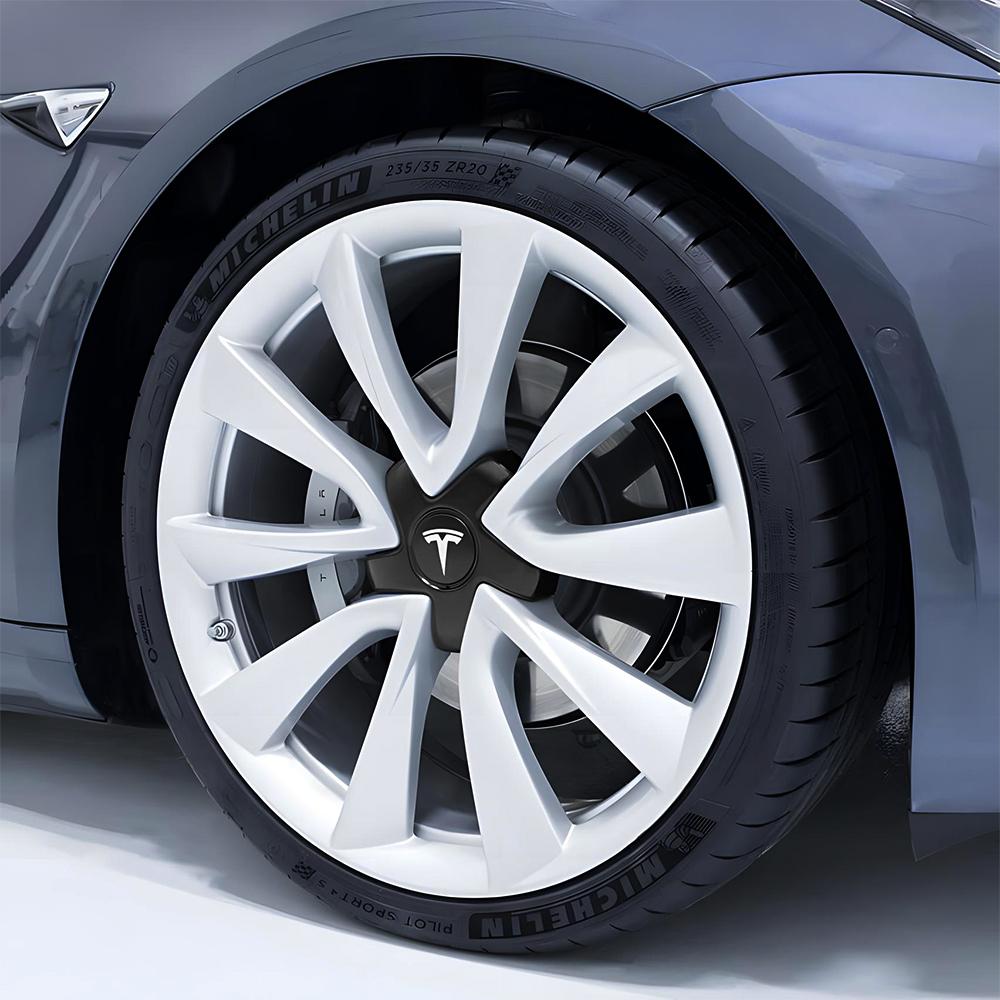 Для Tesla Model 3 19-дюймовые колеса Автомобильный стайлинг Декоративная заглушка ступицы колеса Автомобильная крышка центра колеса Шильдик Наклейка Аксессуары