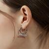 Noiyu Silver (W) Gutte Bar Earrings Hl3E19312W9Xxx