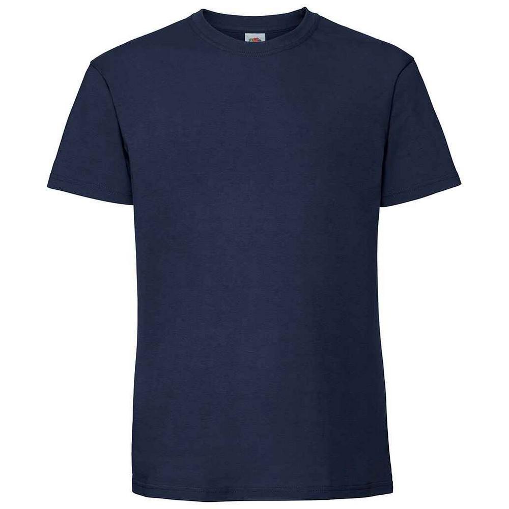 FRUIT OF THE LOOM Мужская футболка из гребенного хлопка Premium