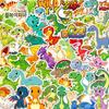 Art Box/Claypia Dinosaur Waterproof Sticker Cute Sticker Dakku Set 50 Sheets