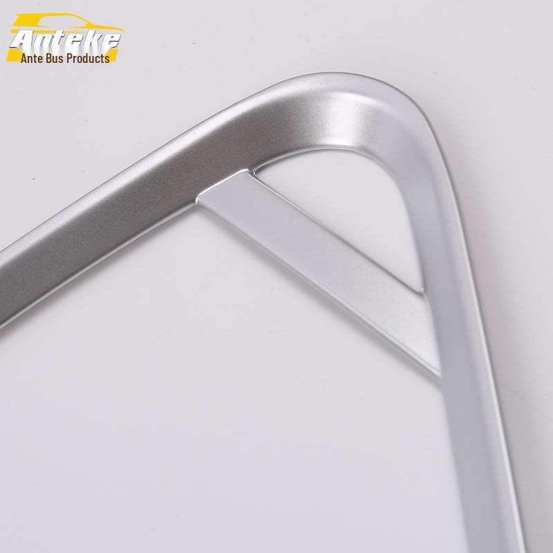 Outlander 2017 Stainless Steel Speaker Cover Decorative Frame & Door Sticker Accessories