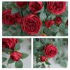 Artificial Hanging Flower Fake Hanging Rose Flower for Wall Home Room Garden