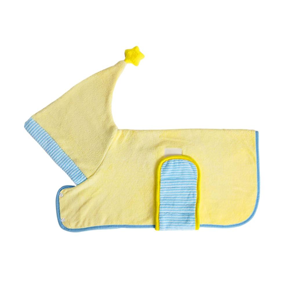 Cute Quick-drying Dog Bathrobe Absorbent Soft Puppy Robe Nightwear Pet Bathing Supplies Dog Towel For Small Large Dog