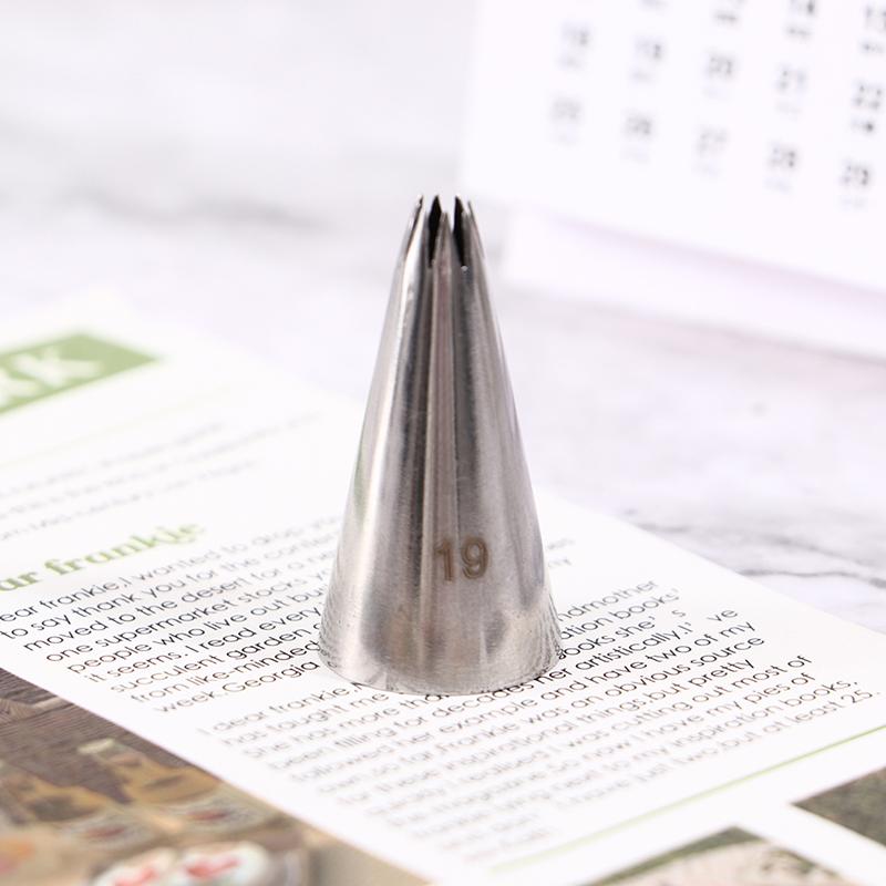 19# Small Piping Nozzle Cupcake Pastry Nozzles Cake Decorating Tips Baking Tools