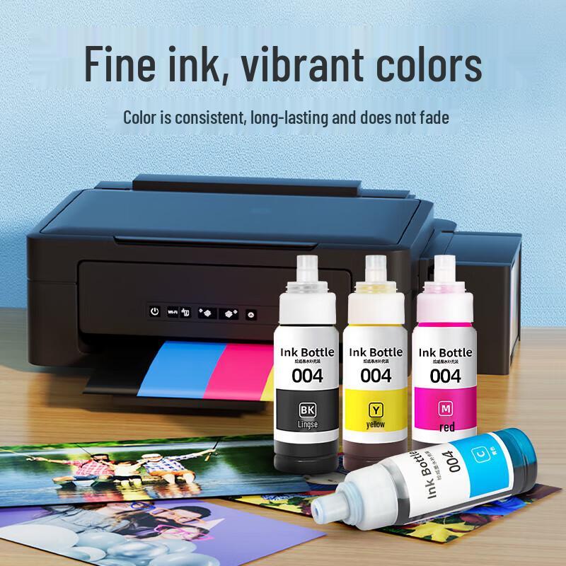 Черные чернила Youlip, совместимые с серией Epson 004