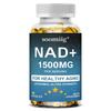 Soomiig NAD+ 1500mg Capsules, with Trans-Resveratrol 250mg, TMG, Vitamin B3, 120 Caps