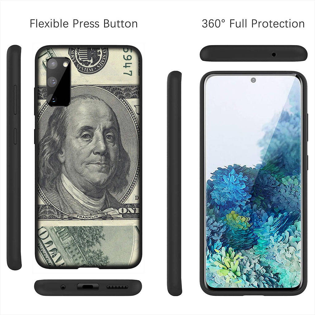 Cover for iPhone 17 16 15 Xiaomi Poco Redmi Note 14 13 12 11 Pro Max 9 16e Samsung Galaxy S25 S24 S23 OPPO Huawei My Life Money 100 Dollars Phone Case