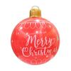 18.9 Inch Giant Inflatable Christmas Ball Outdoor Large PVC Blow Up Ball for Outside Yard Lawn Porch Decoration