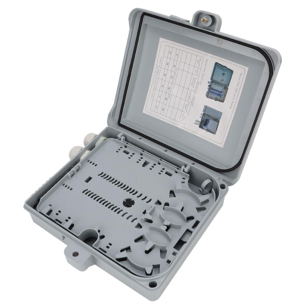 12 Core Fiber Optical Terminal Box Waterproof Distribution Enclosure Telecommunication Networks
