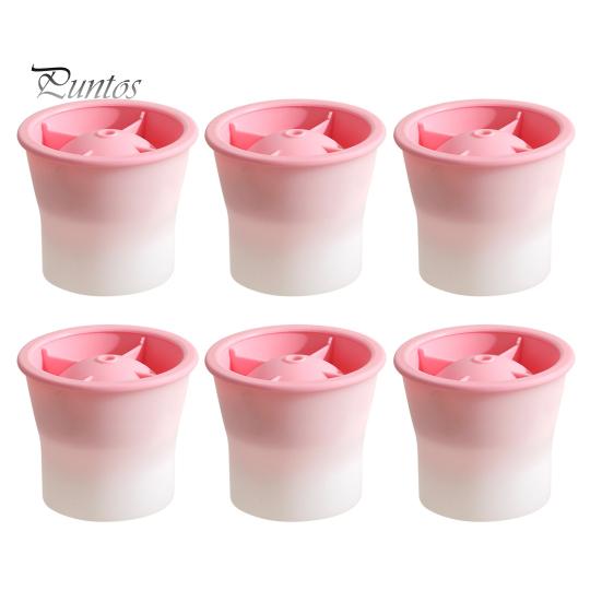 6 шт. Форма для льда силиконовая сферическая форма для льда пищевая легкосъемная форма для кубиков льда с крышками штабелируемые сферические льдогенераторы