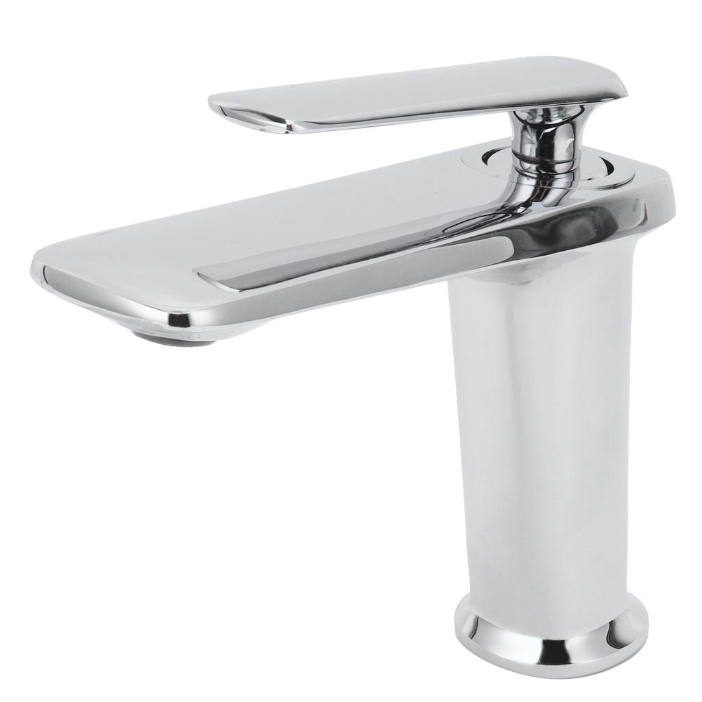 Смеситель для раковины в ванной комнате, медный кран с одним отверстием для горячей и холодной воды для дома, отеля G3/8