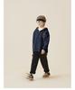 Trendy children's casual fleece hooded jacket (A)