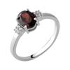 Серебряное кольцо с натуральным гранатом 1.367ct (2051664)