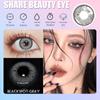 Eyeshare 1 Pair Green Contact Lenses for Eyes Beauty Pupils Lenses Eye 14.2mm Yearly Use Fashion Blue Colored Contacts Lenses Green