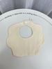 Трехслойная хлопковая марлевая слюнявчик для младенцев класса А, двусторонняя, однотонная