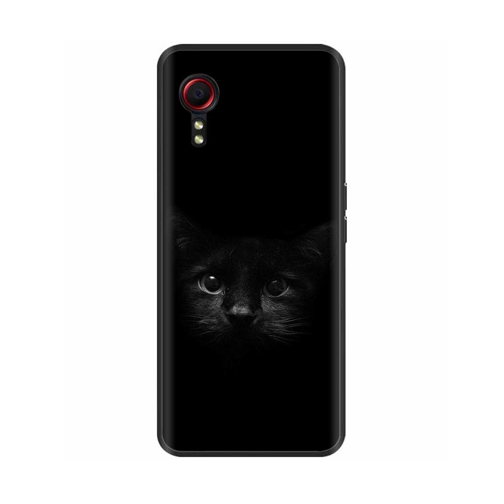Чехол для Samsung Galaxy Xcover 7 Мягкий Гладкий Жидкий Силикон Мультяшный Корпус Телефона Для Samsung XCover7 Защитные TPU Задние Крышки
