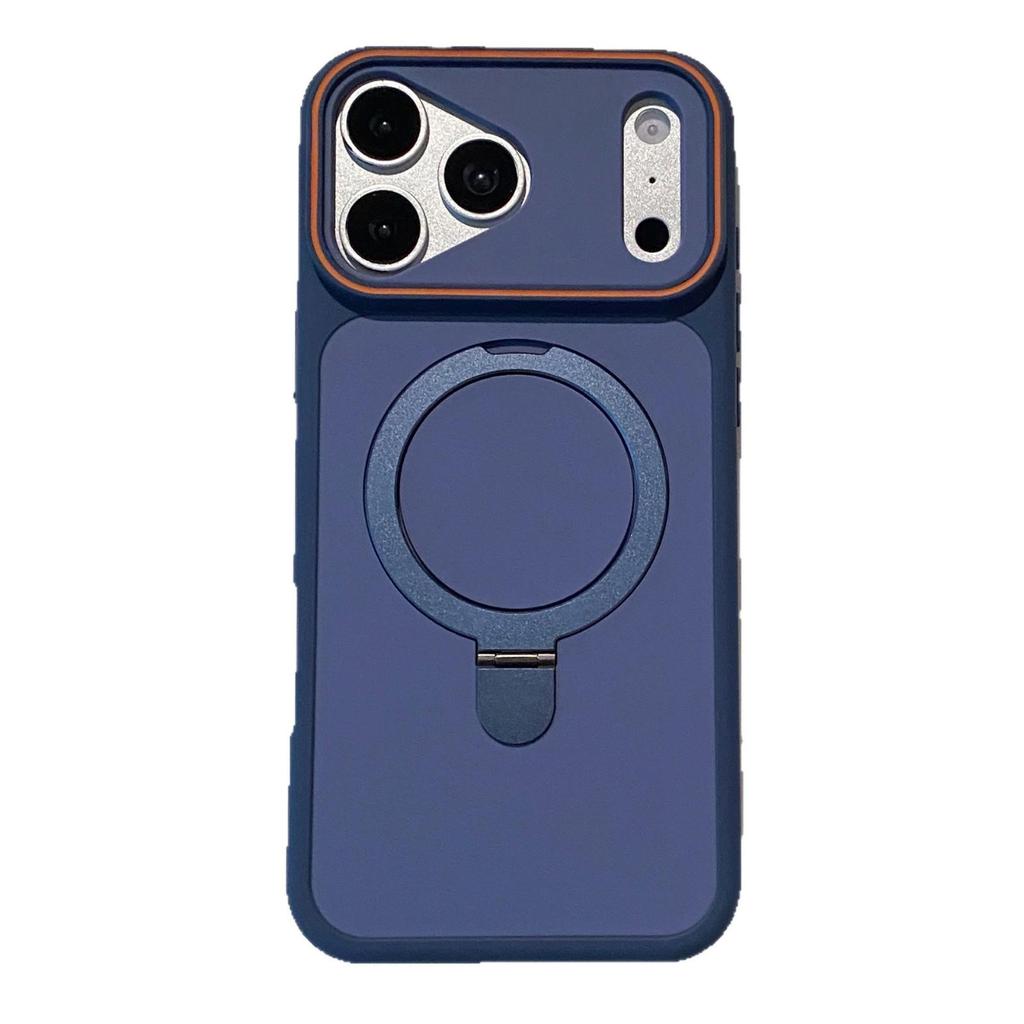 Bi-Color Phantom Stand Case for iPhone 17 Pro Max & 16, Magnetic Charging, Full Coverage, Anti-Drop Protection.
