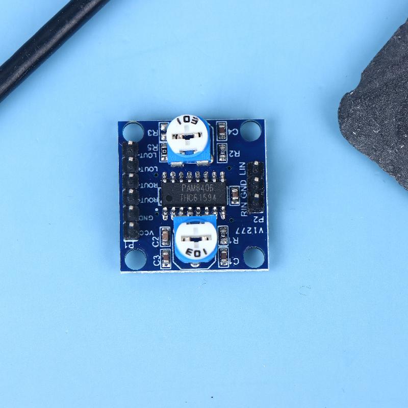 1/3Pcs 5Wx2 Pam8406 Digital Amplifier Module Board D Amplifier Board Stereo Audio Module With Volume Potentiometer