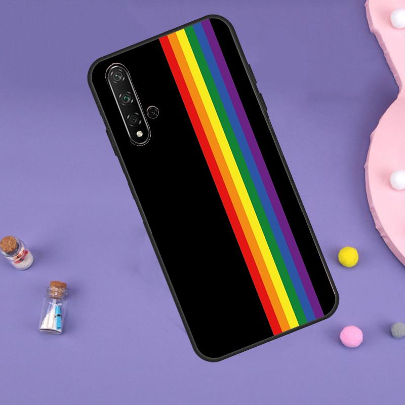 Чехол Gay Lesbian LGBT Rainbow Pride для Huawei Nova 10 9 SE 11 Pro 11i 8i 7i 3i Y60 Y61 Y70 Y90 Y91 P20 P40 P30 Lite