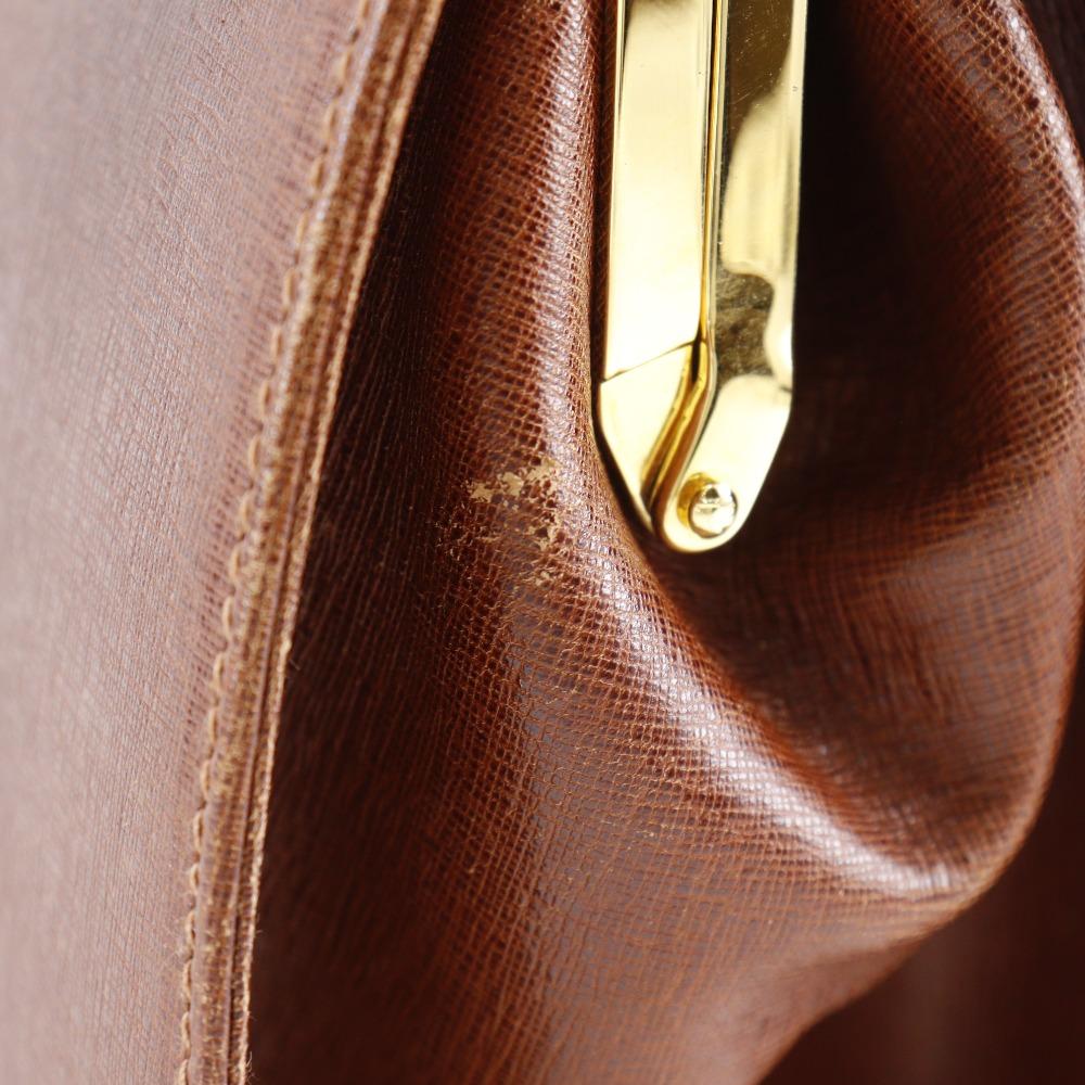 Salvatore Ferragamo 2WAYShoulder Handbag DK-216167 Vintage Brown Leather Women Used