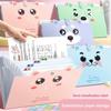12 Pockets Test Paper Storage Folder Waterproof Document Bag Creative A4 File Folder