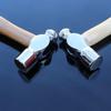 Mini Hammer Smashing Walnut Round Head Wooden Handle Hammer Car Escape Tool Hand Hammer Multi Function Mini Hammer