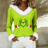 Long Sleeve Shirts For Women Cute Tops Christmas Prints Tees Blouses Casual Plus Size Basic Tops Pullover