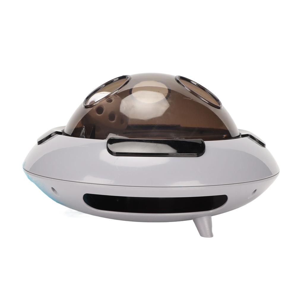 Cat Electric Feather Toy Low Noise Boredom Relief Flying Saucer Shape Interactive Funny Cat Toy for Exercise Training