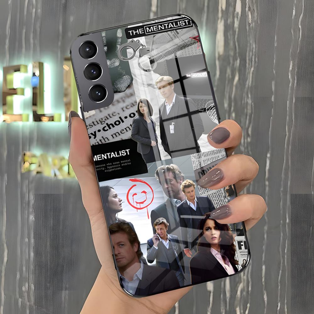 Чехол для телефона TV The M-Mentalist для Samsung A25 A13 A33 5G A54 A36 A35 A56 A52 A14 Ударопрочный стеклянный чехол