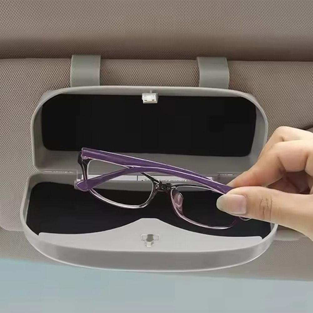 Солнцезащитные очки для автомобиля с магнитным креплением, многофункциональные солнцезащитные очки с креплением на козырек I9U3