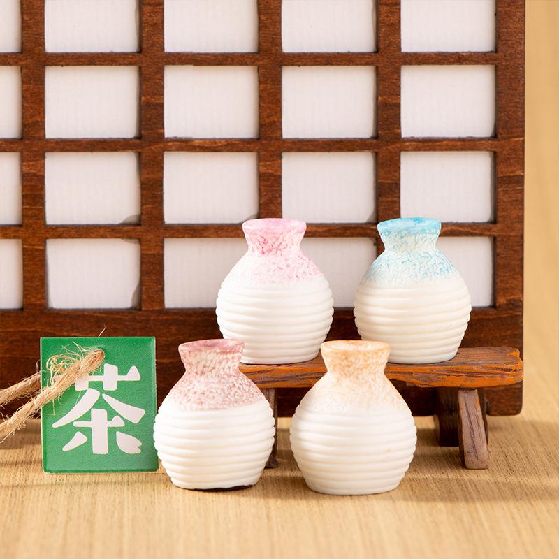 1:12 кукольный домик, миниатюрная антикварная ваза, цветочная композиция, бутылка с маленьким горлышком, пустая ваза, домашний декор для сада, аксессуары для кукольного дома