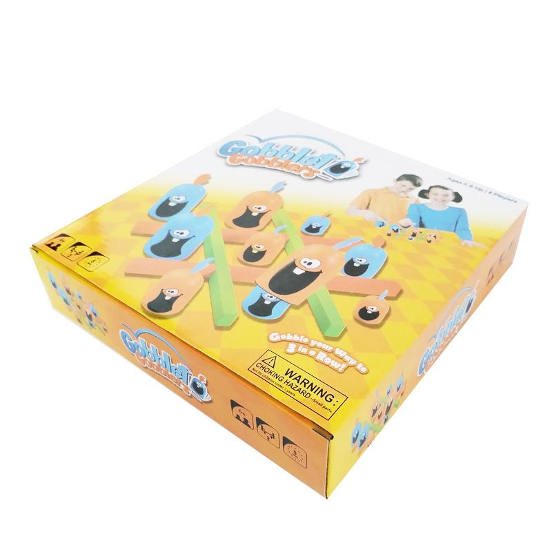 Странная игра «Четыре в ряд» с курицами Gobblet Gobblers для всей семьи